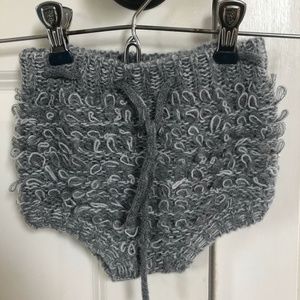 Rylee + Cru Looped Knit Bloomer Gray 12-18 months